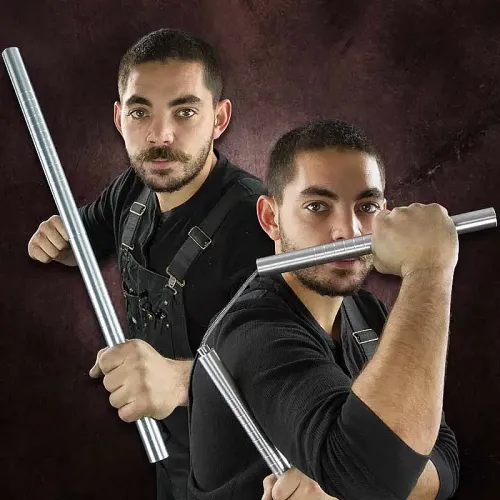 Machined Aluminum Baton Nunchaku