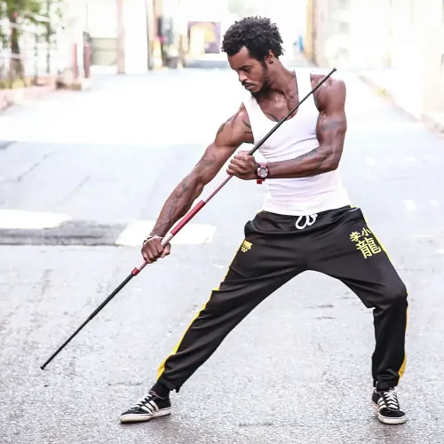 Metallic Collapsible Bo Staff