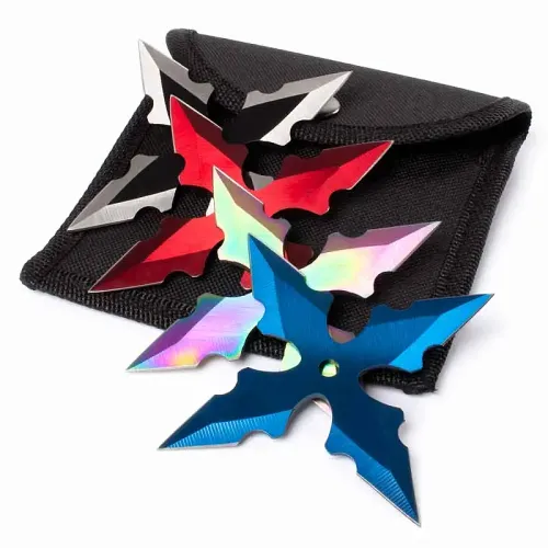 Multicolor Arrowhead Throwing Stars