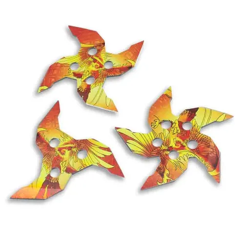 Phoenix Throwing Star Set