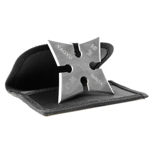 Silver Moon Throwing Star