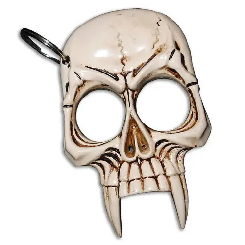 Skull Spiked Keychain