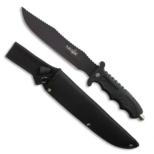 Stealth Sawback Bowie Knife