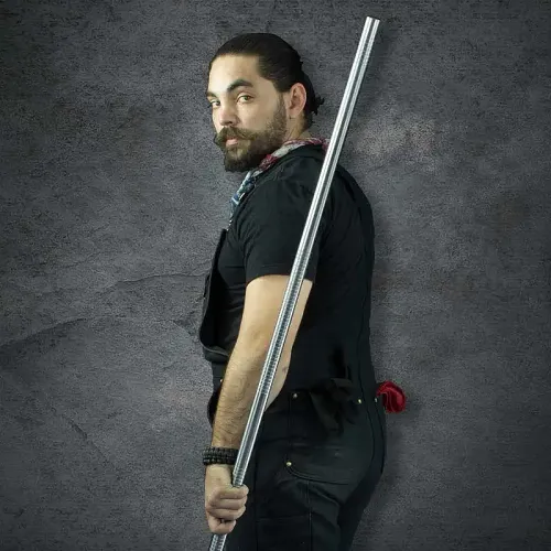 Steel Bo Staff