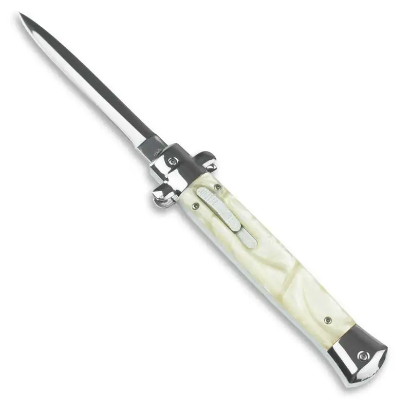 White Pearl OTF Stiletto