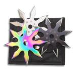 8-Point Multicolored Shuriken Set