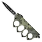 Camo OTF Trench Knife