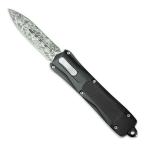 Damascus Blade OTF Knife