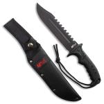 Dark Combat Bowie Knife