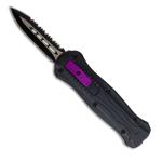 Purple Mini OTF Knife