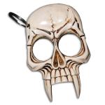 Skull Spiked Keychain