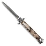 Snake Skin OTF Stiletto