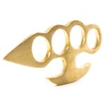 Solid Brass Spiked Knuckle Duster