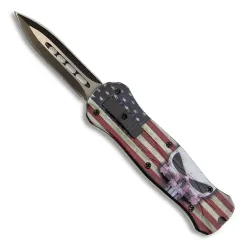 American Skull Mini OTF Knife