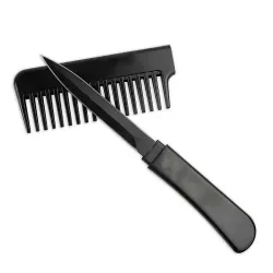 Black Comb Knife