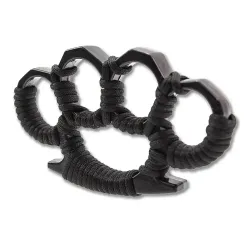 Black Cord Wrapped Knuckles