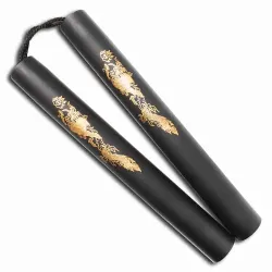 Black Foam Cord Nunchaku