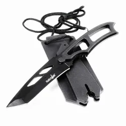 Black Tactical Neck Knife
