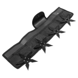 Black Throwing Star Set
