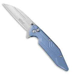 Blue Wharncliffe Pocket Knife