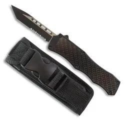 Dark Carbon OTF Knife