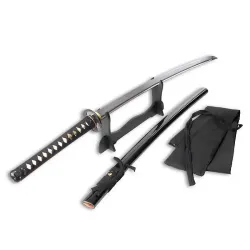 Dark Cyclone Carbon Steel Katana