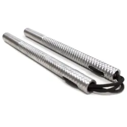 Diamond Grip Speedchucks with Cord - Solid Metal Nunchaku