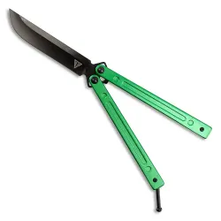 Green Guardian Butterfly Knife