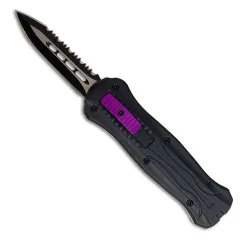 Purple Mini OTF Knife