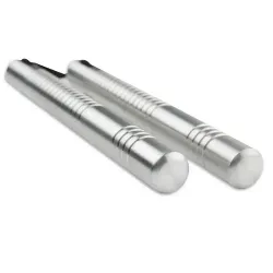 Solid Aluminum Corded Nunchaku - Metal Nunchucks - Made in America