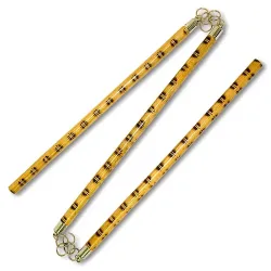 Tiger Rattan Three-Section Staff