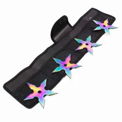 Titanium Finish Throwing Stars