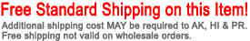 Free Shipping on this Item