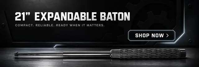 21 Inch Expandable Baton - Ready When it Matters!
