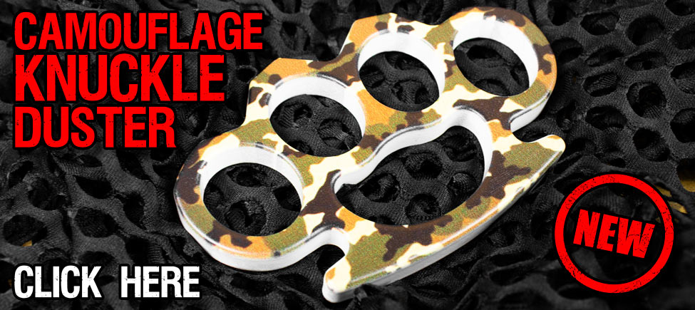 The Camouflage Knuckle Duster Packs a Punch!