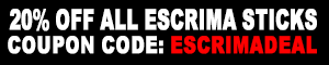 12 Days of Deals - 20% Off Escrima Sticks