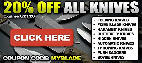 20% off all knives