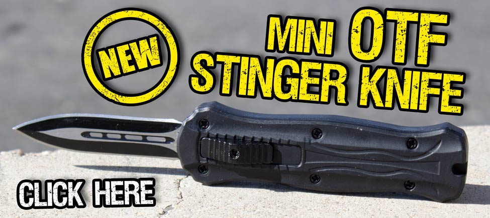 The Mini OTF Stinger Knife is the Fastest Tiny EDC Weapon You'll Find!
