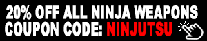 20% Off All Ninja Weapons!