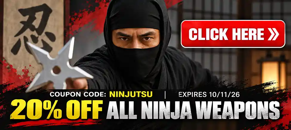 20% Off All Ninja Weapons