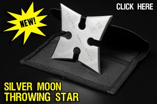 Master Stealth Attacks with the Silver Moon Ninja Star!