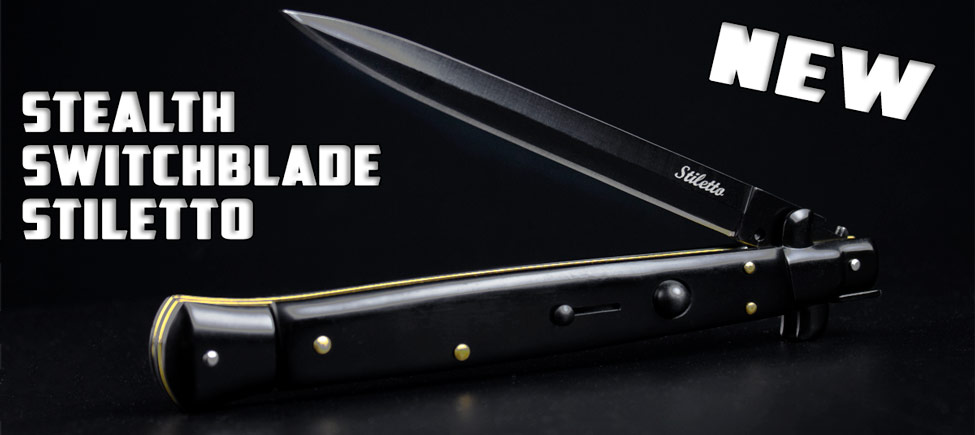 This Italian Inspired Stealth Stiletto is the Switchblade you've been waiting for!