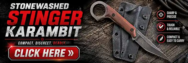 New Stonewashed Stinger Karambit
