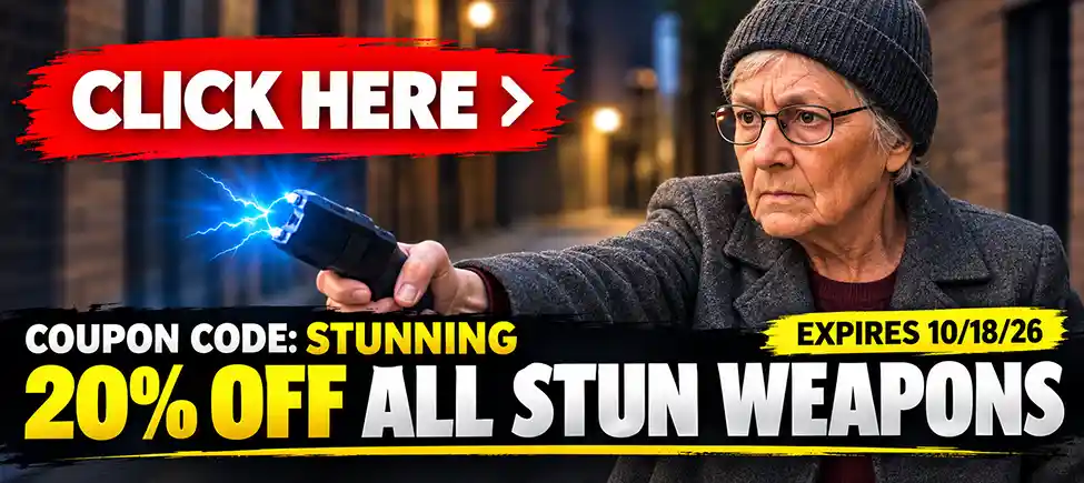 20% Off All Stun Weapons!