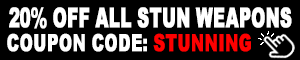 20% Off All Stun Weapons!