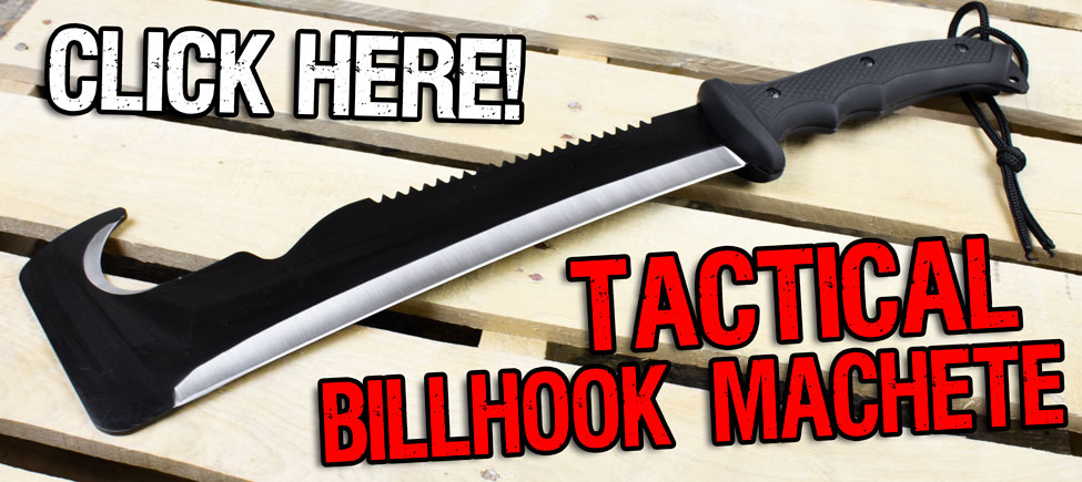 The Tactical Billhook Machete is the Ultimate Hybrid Weapon!