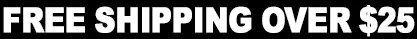 Free Shipping On Orders Over $25