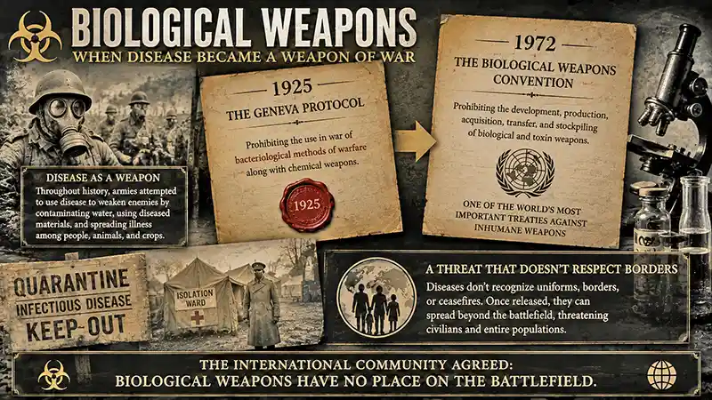 Biological weapons banned under the Geneva Protocol and Biological Weapons Convention