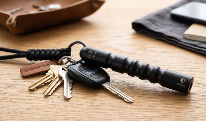 Everyday carry kubaton keychain