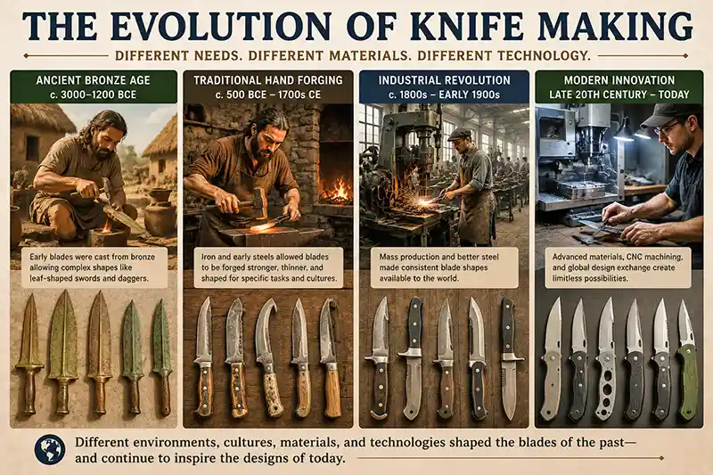 The Evolution of Knife Making